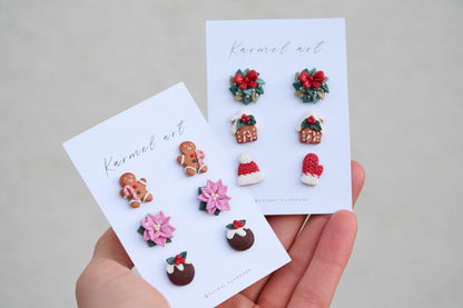 Christmas Stud Set | Festive Spirit