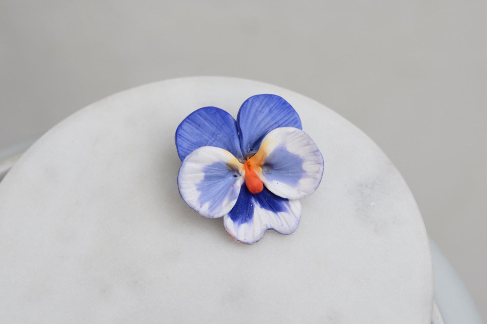 Pansy Brooch | Floral Garden