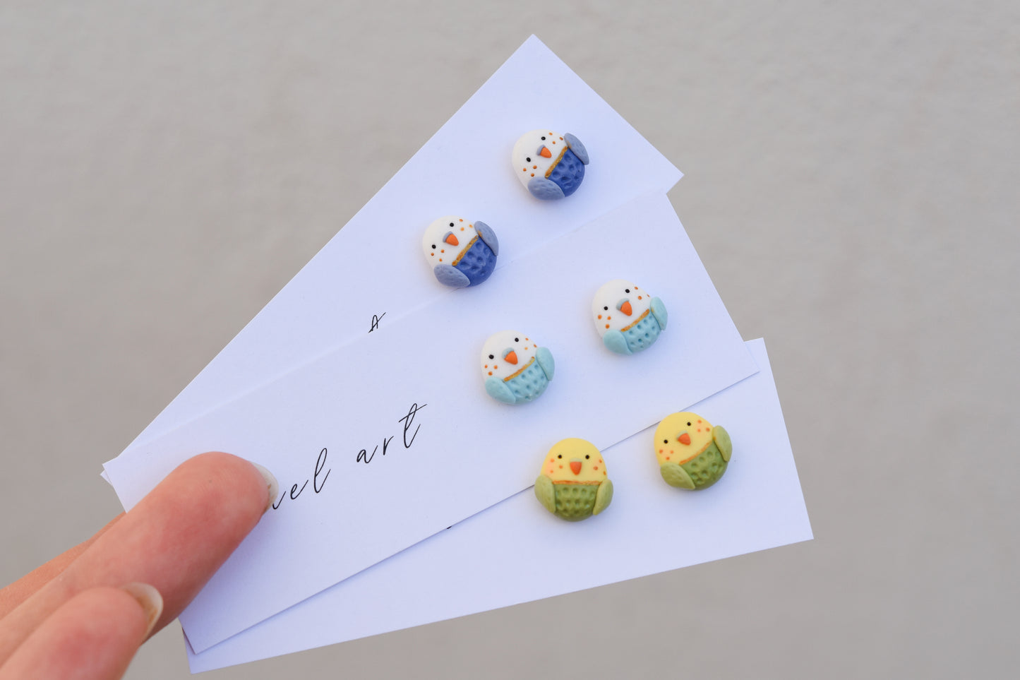 Parkeet Studs Earrings