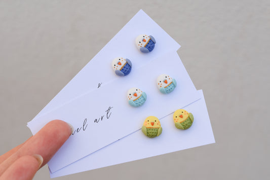 Parkeet Studs Earrings