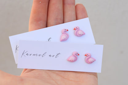 Flamingo Studs Earrings