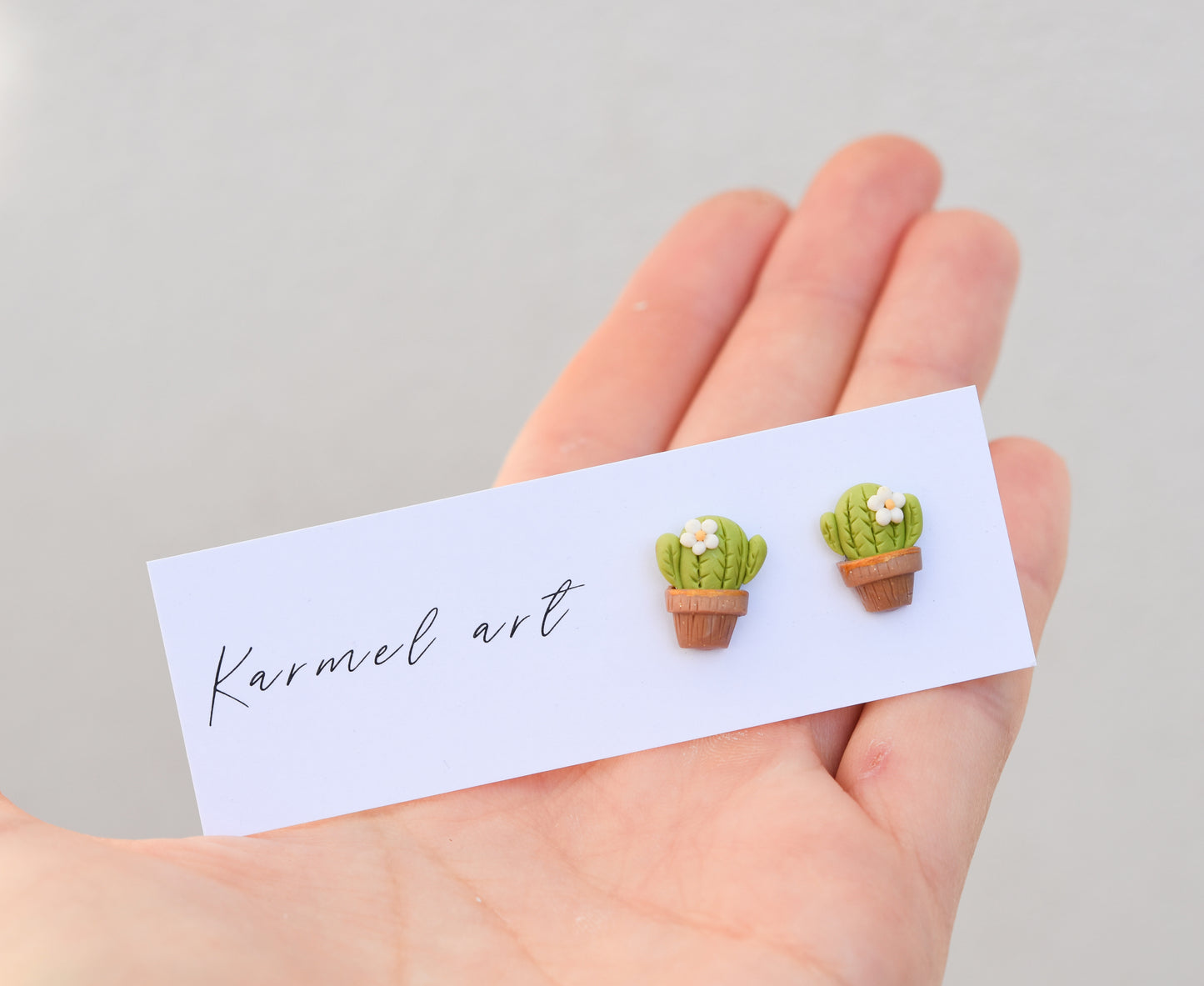 Cactus Studs Earrings