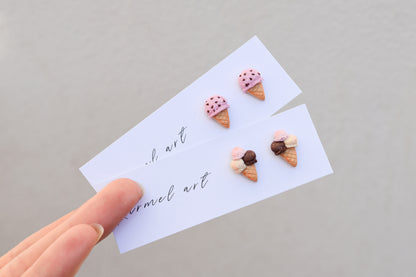 Icecream Studs Earrings
