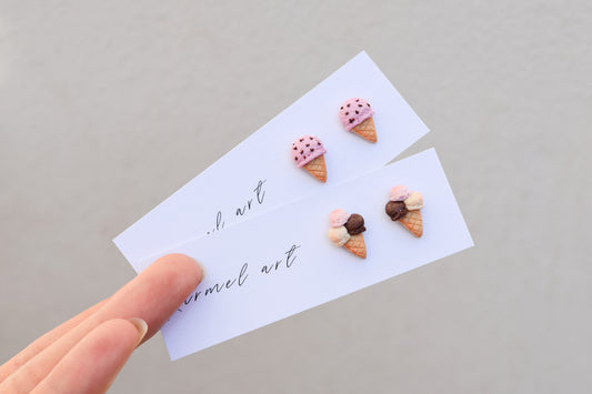 Icecream Studs Earrings