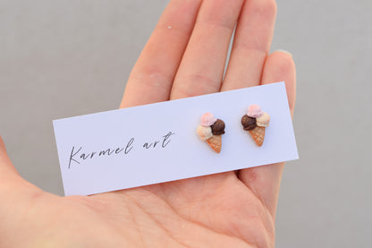 Icecream Studs Earrings