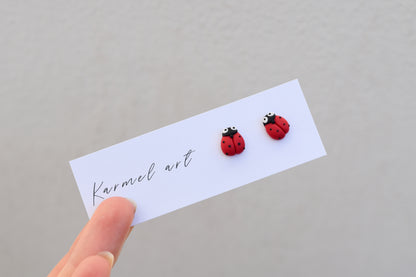 Ladybug Studs Earrings