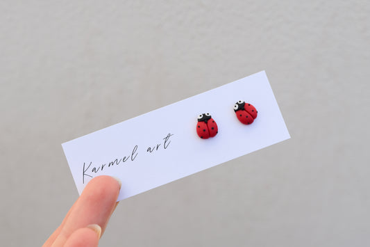 Ladybug Studs Earrings