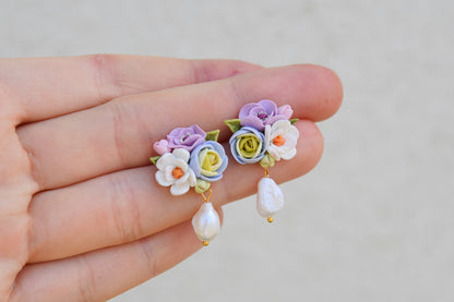 Floral Earrings | Daisy