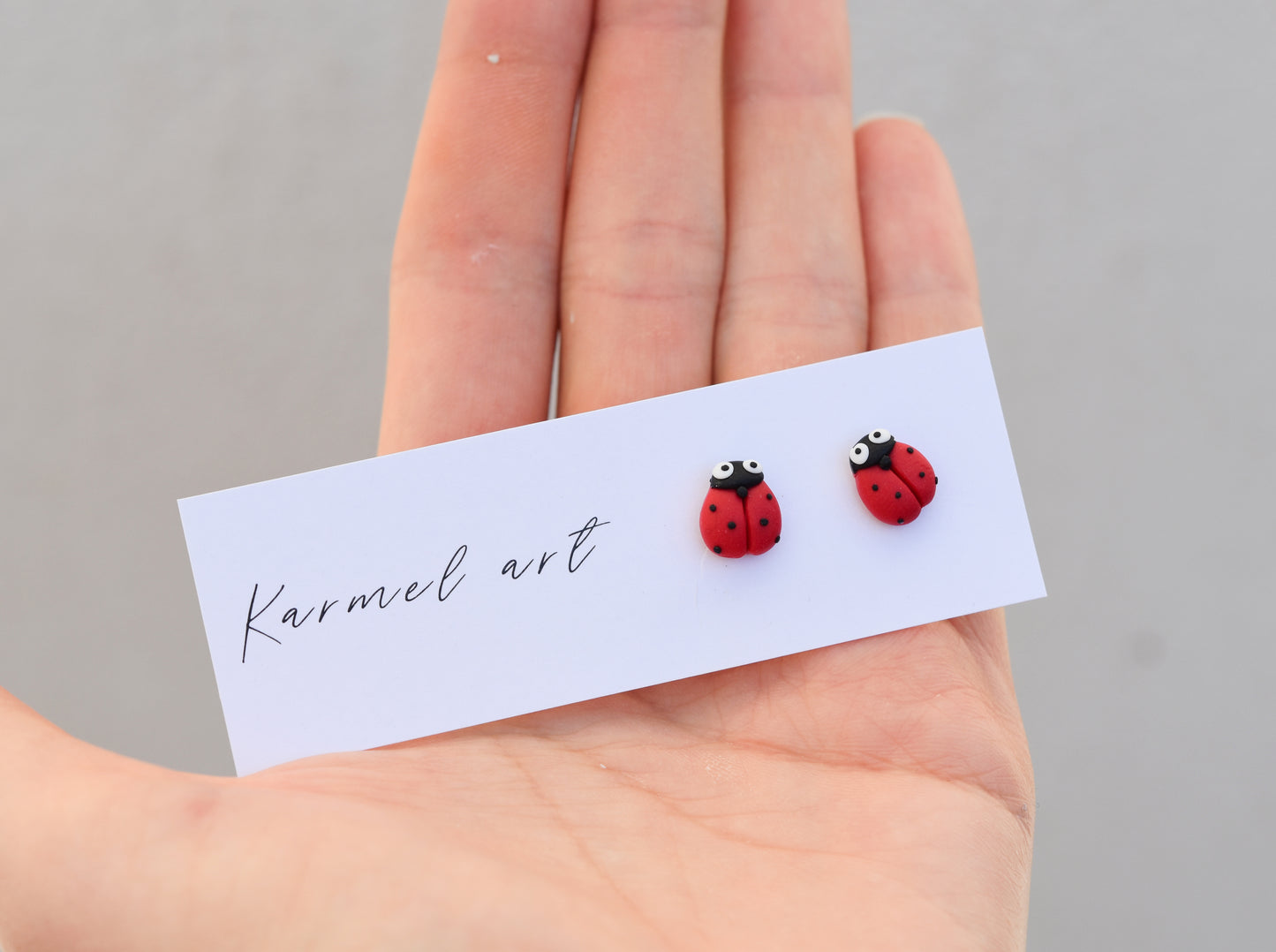 Ladybug Studs Earrings