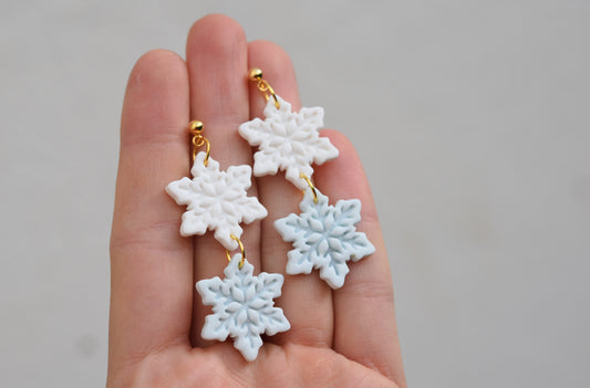 Christmas Earrings | Snowflake