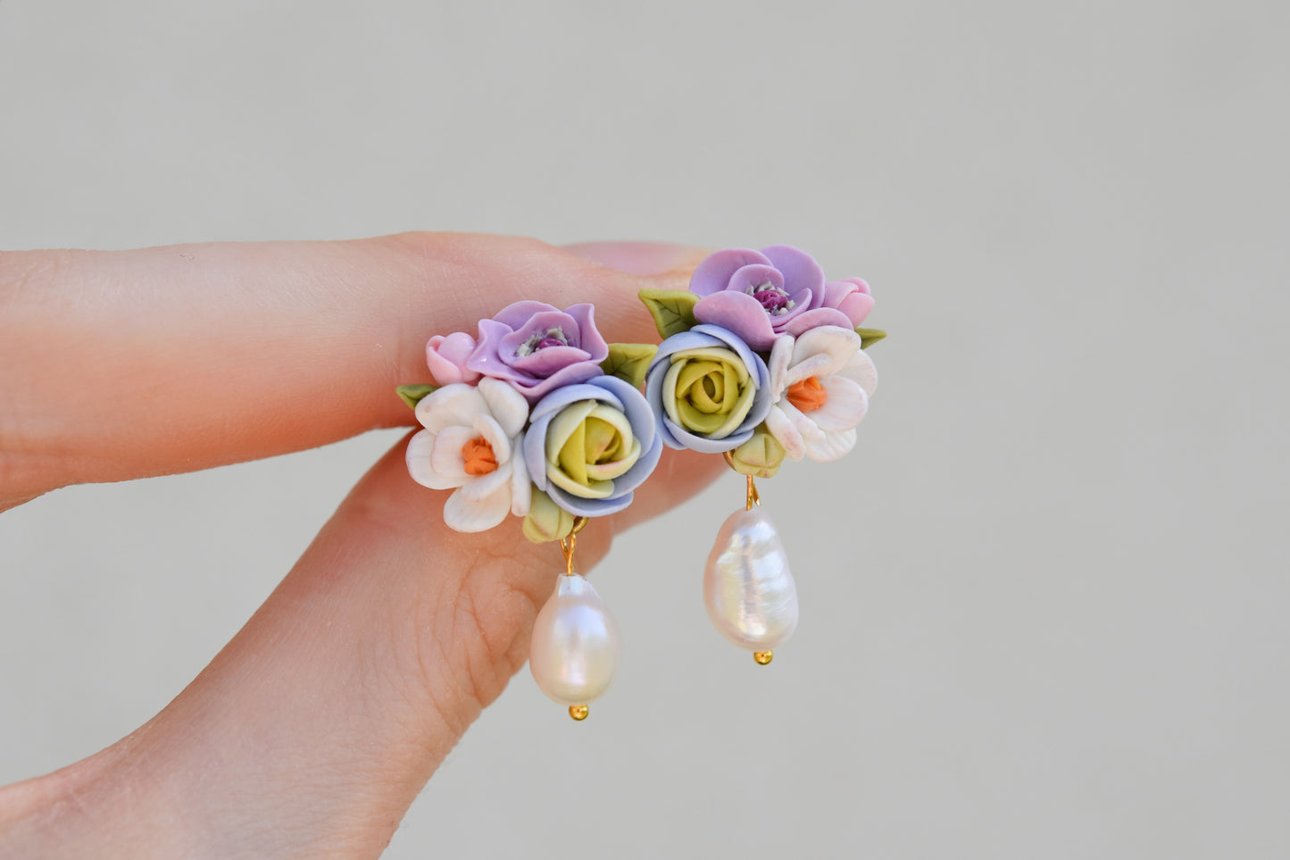 Floral Earrings | Daisy