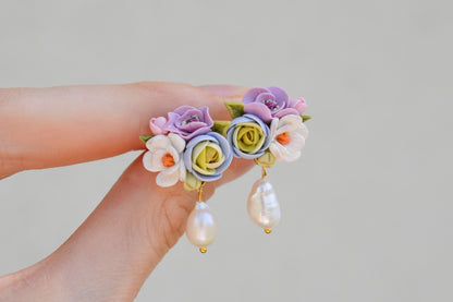 Floral Earrings | Daisy