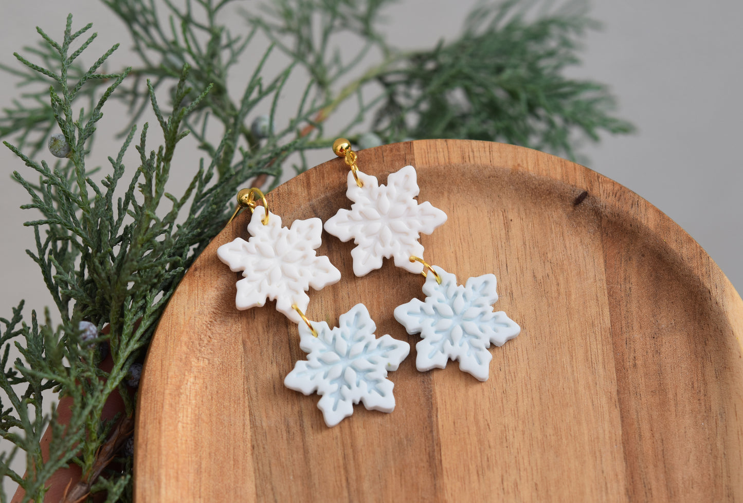Christmas Earrings | Snowflake