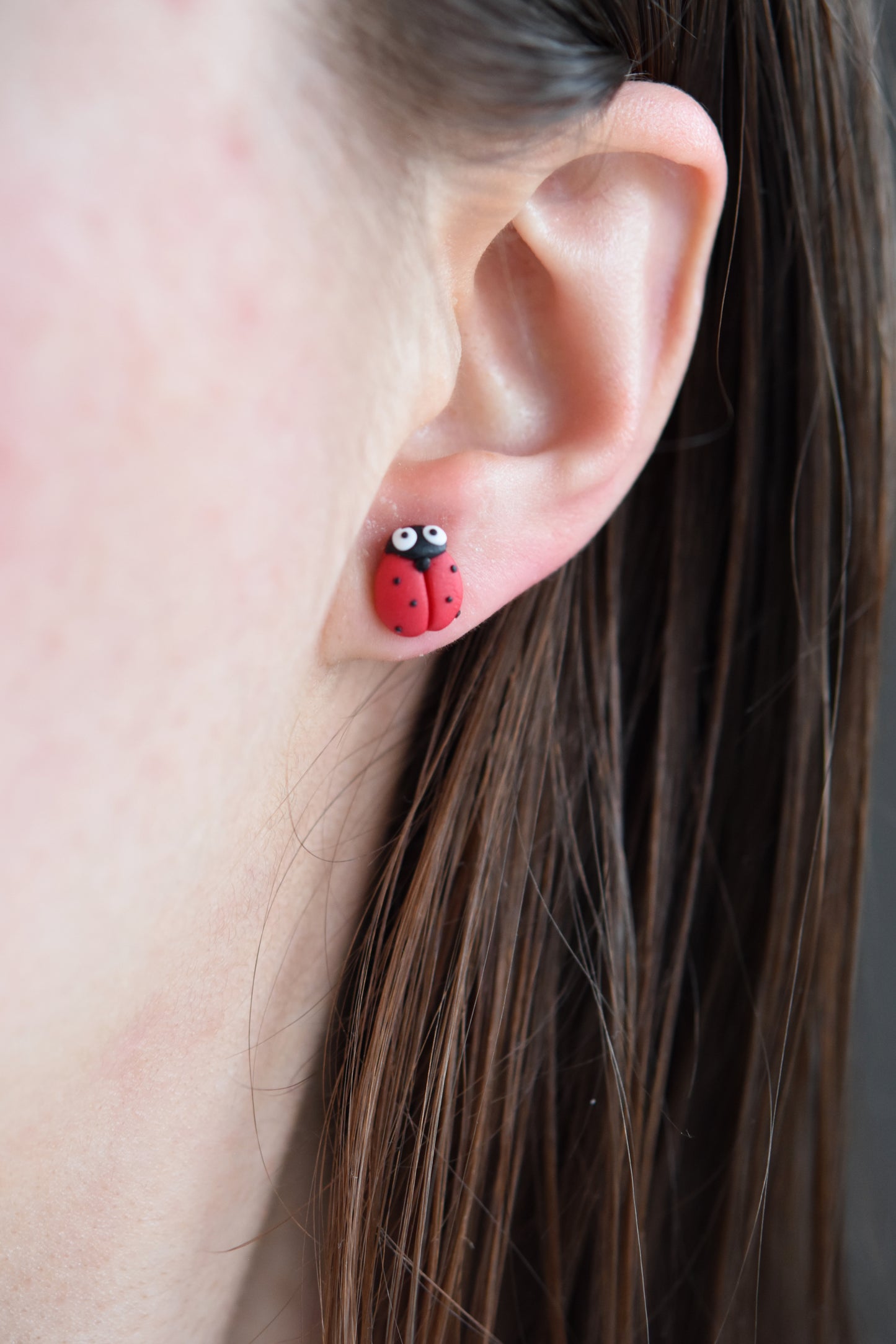 Ladybug Studs Earrings