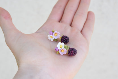 Blackberry Earrings