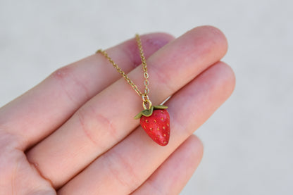 Strawberry Necklace
