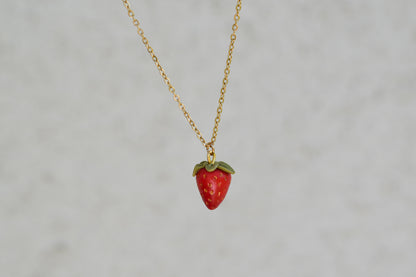 Strawberry Necklace