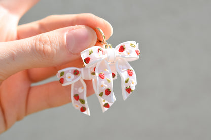 Sheer Bow Earrings