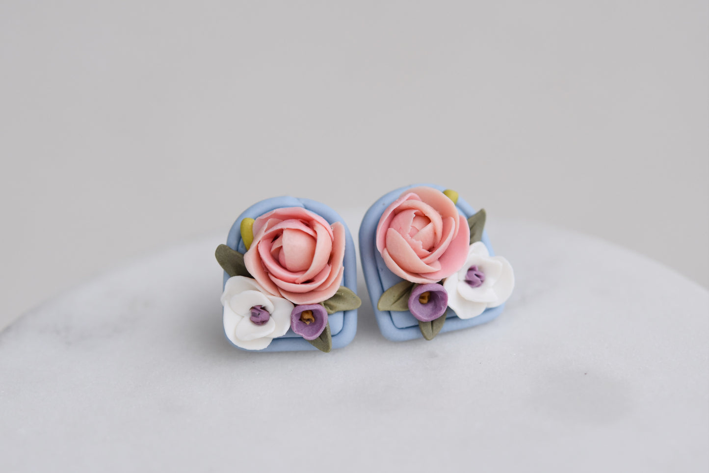 Floral Studs | Peony