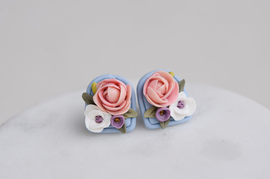 Floral Studs | Peony