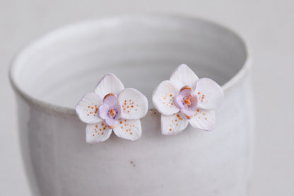 Orchid Earrings | Tropical Night (Copy)
