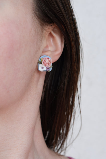 Floral Studs | Peony
