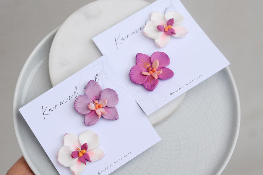 Orchid Brooch | Soft Blossom