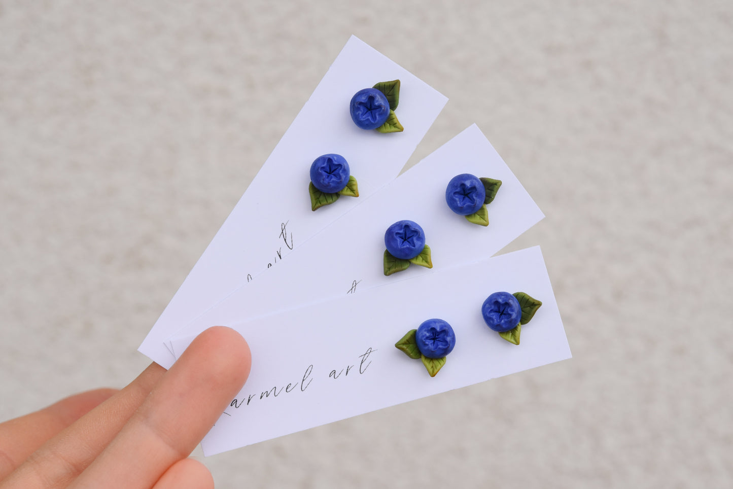 Blueberry Studs Earrings