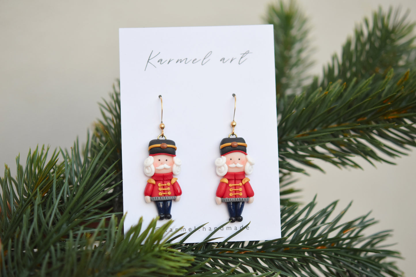 Christmas Earrings | Nutcracker