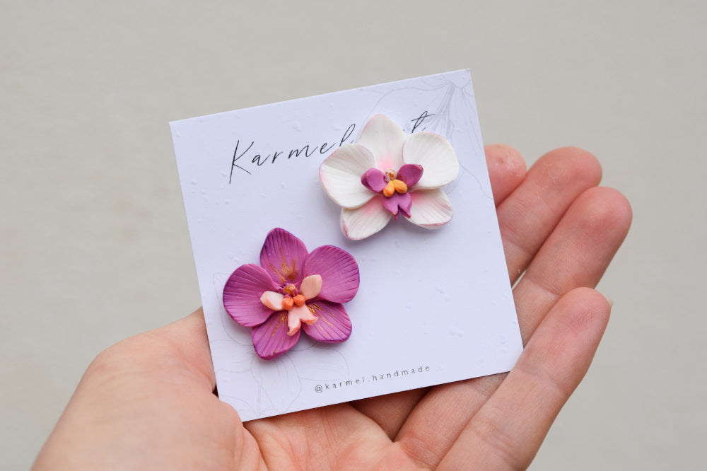 Orchid Brooch | Soft Blossom