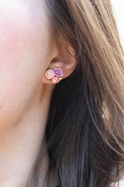 Floral Stud set | Orchid