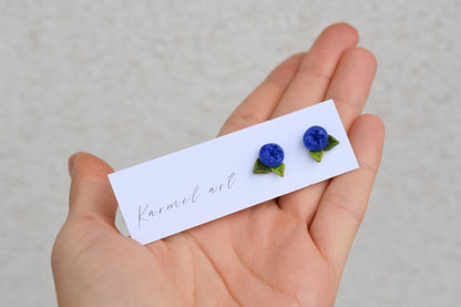 Blueberry Studs Earrings