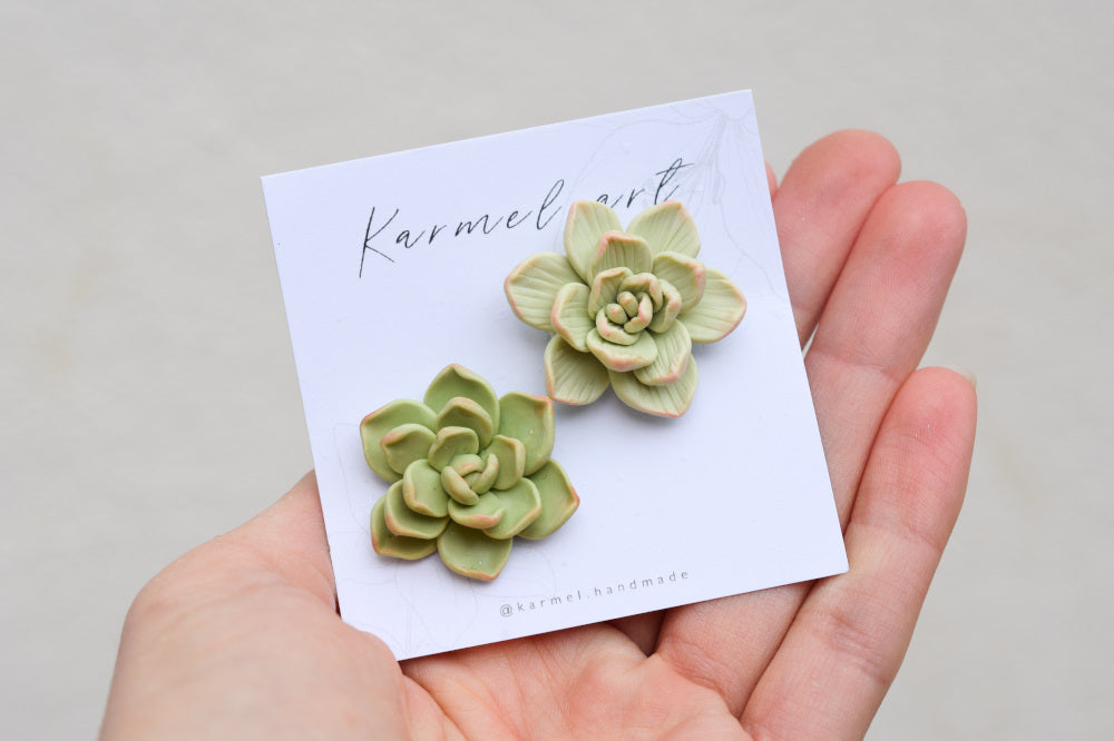 Succulent Brooch | Olive Garden