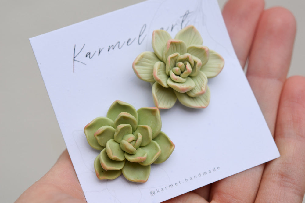 Succulent Brooch | Olive Garden