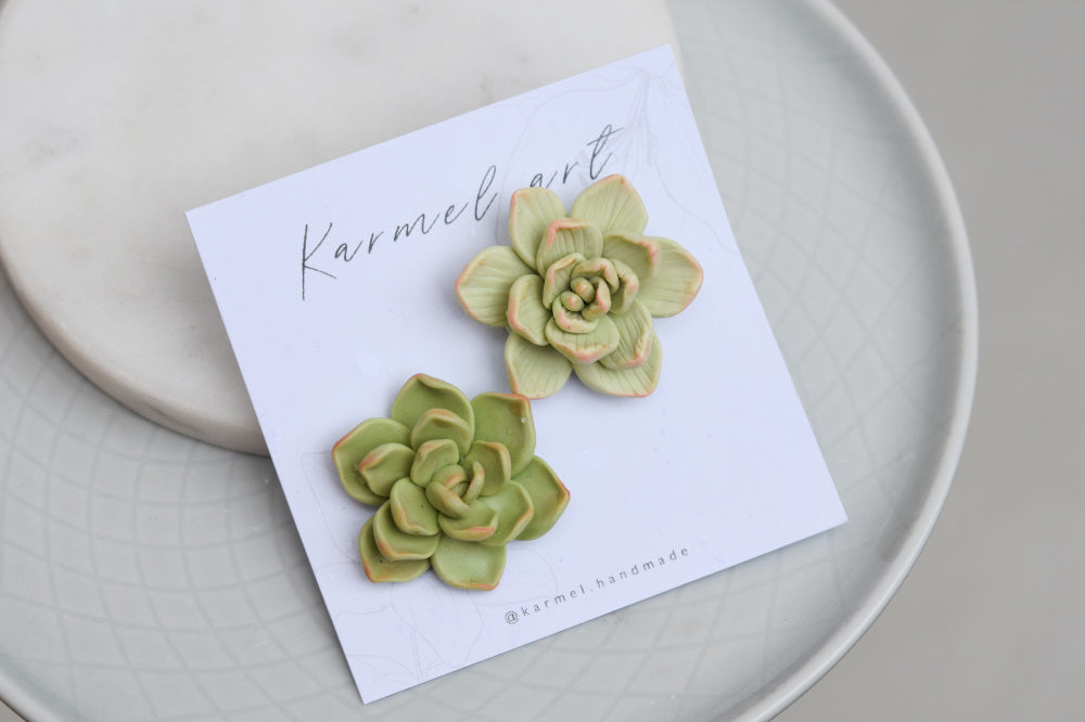 Succulent Brooch | Olive Garden