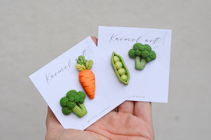 Garden Brooch | Vegetables