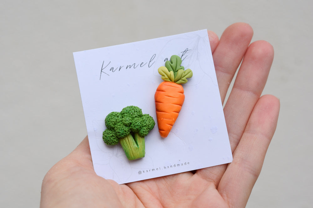 Garden Brooch | Vegetables