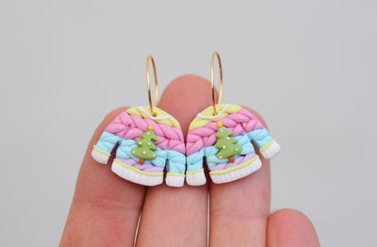 Christmas Earrings | Ugly Sweater