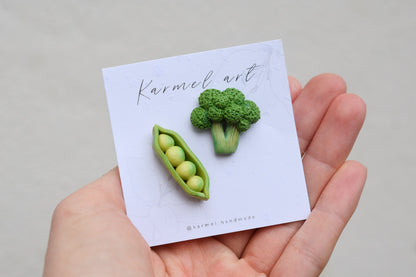 Garden Brooch | Vegetables