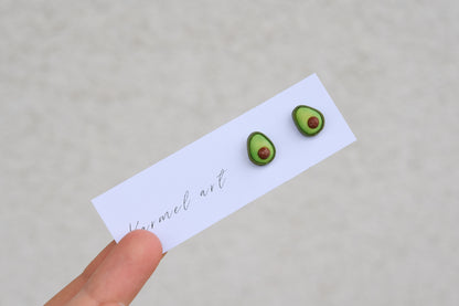 Avocado Studs Earrings
