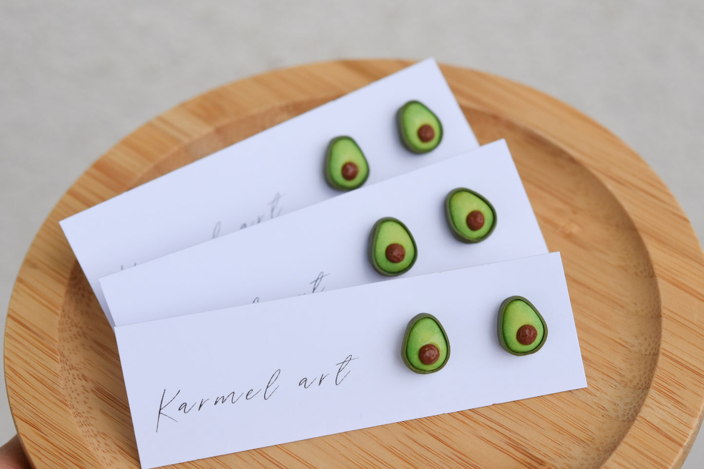 Avocado Studs Earrings