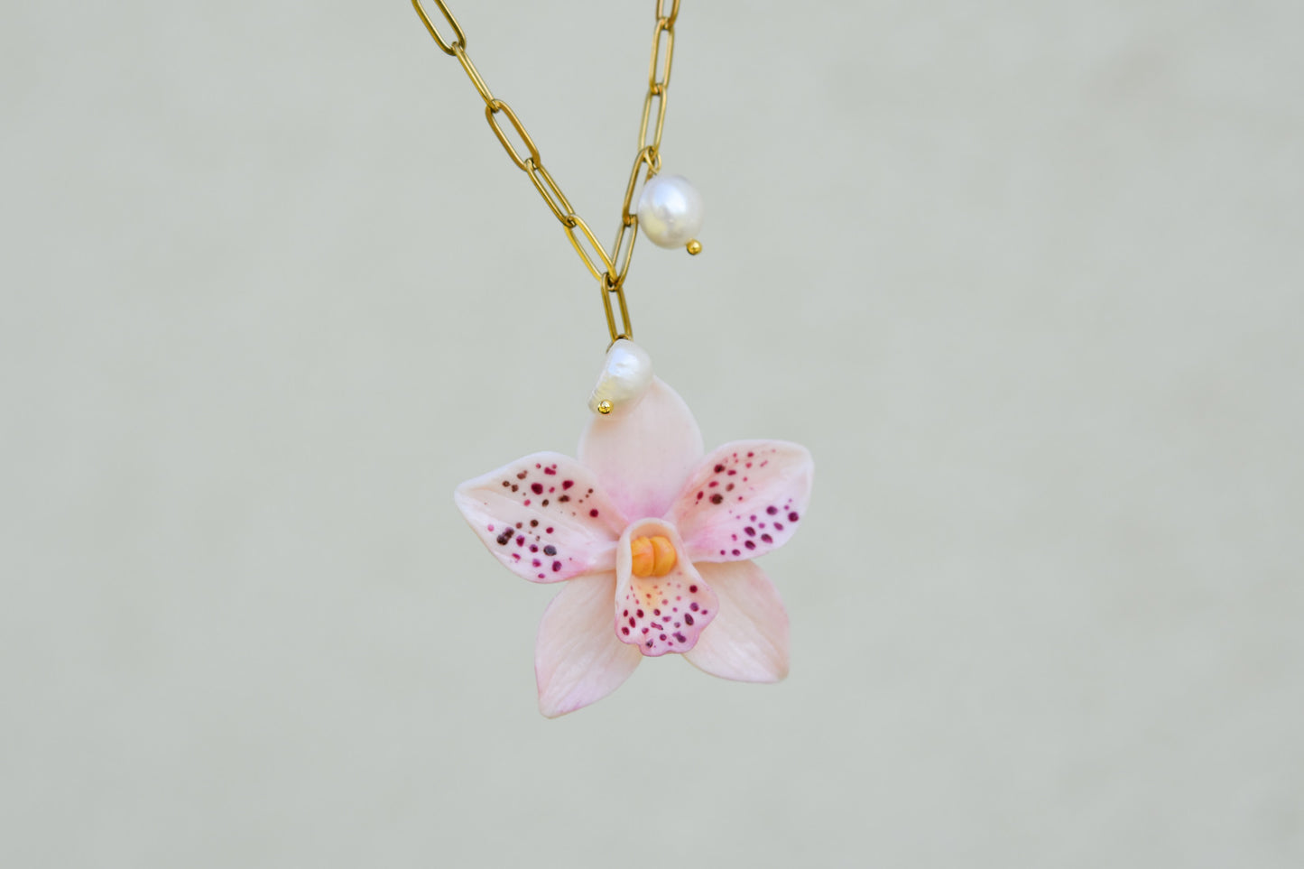 Orchid Necklace