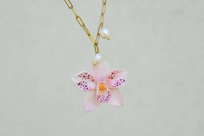 Orchid Necklace