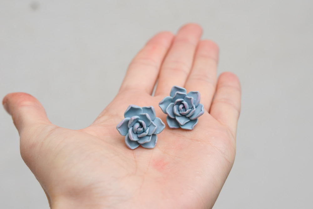 Succulent Earrings | Agave