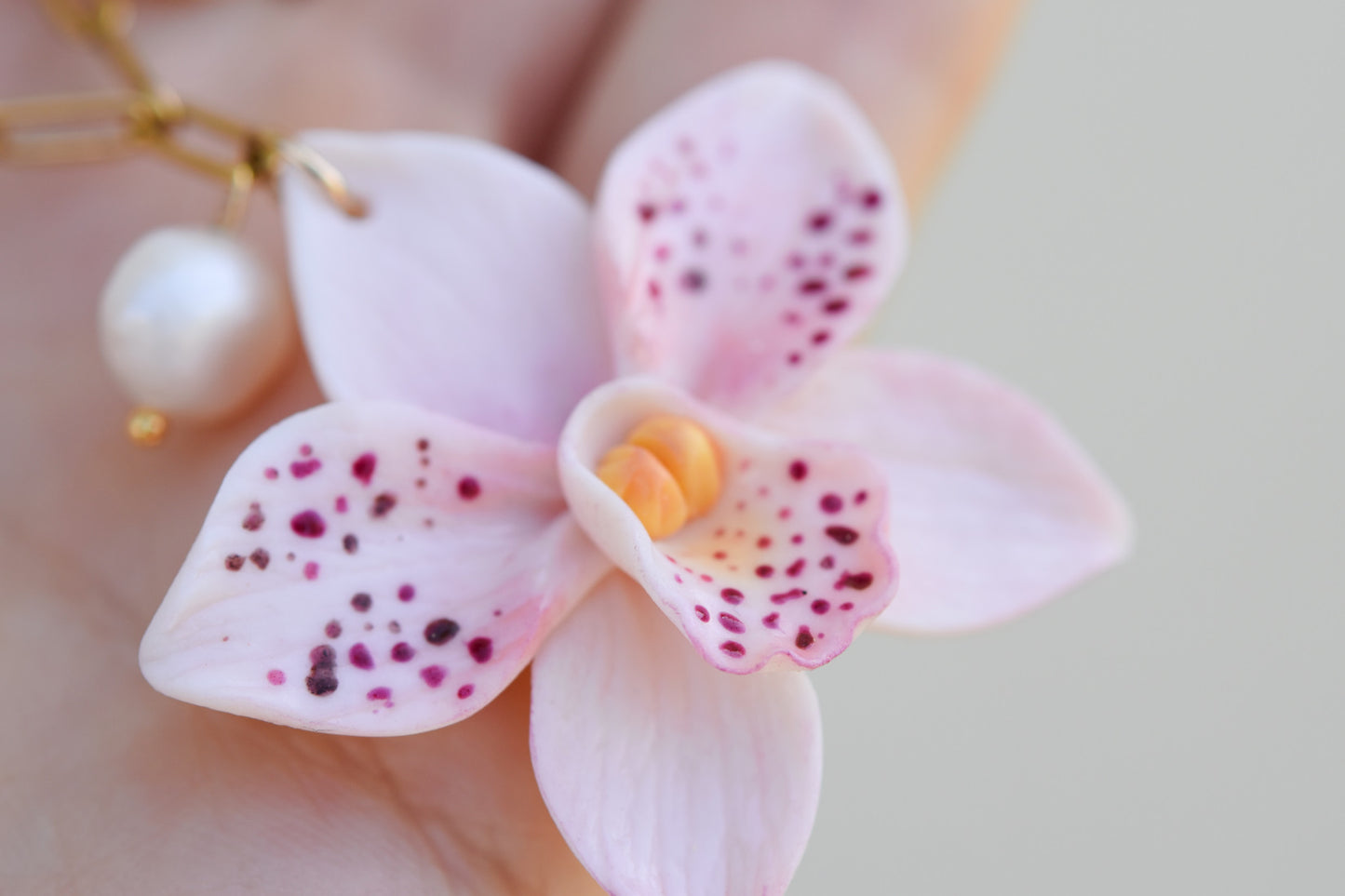 Orchid Necklace