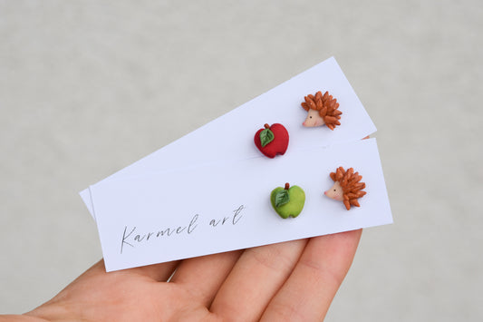 Hedgehodg Studs Earrings