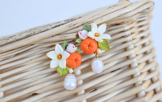 Summer Citrus Earrings