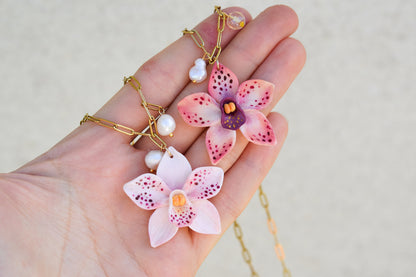Orchid Necklace