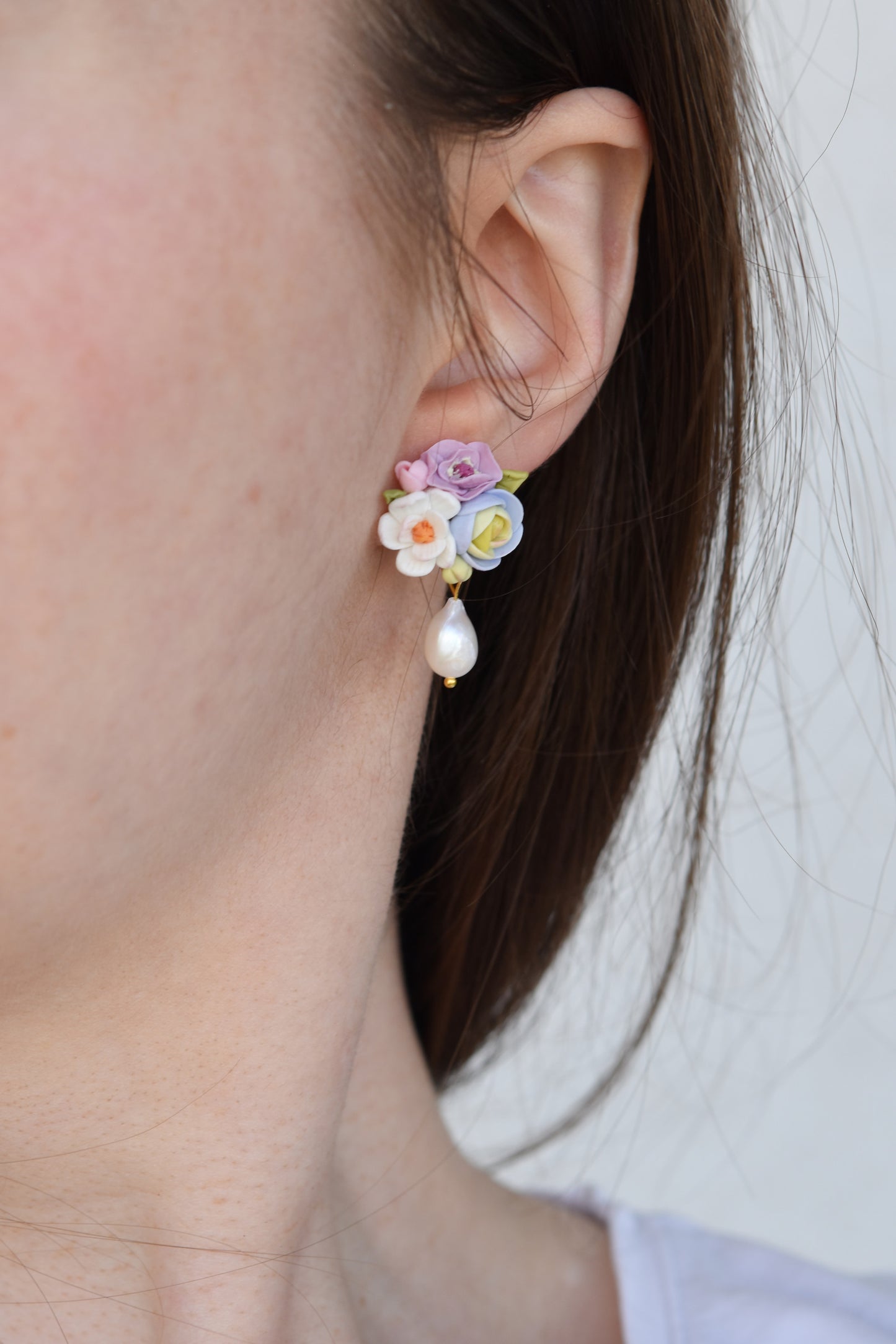 Floral Earrings | Daisy