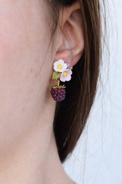 Blackberry Earrings